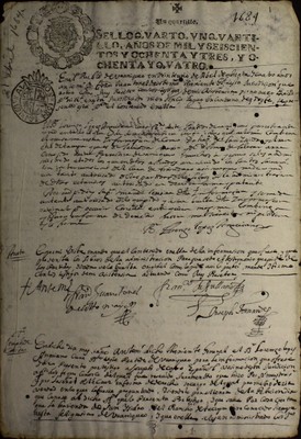 Libro Diocesano 273 de la sección Gobierno serie Parroquias-Informes
