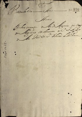Libro Diocesano 395 de la sección Gobierno serie Religiosos-Agustinos