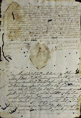 Libro Diocesano 587 de la sección Gobierno serie Religiosos-Franciscanos