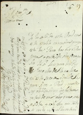 Libro Diocesano 632 de la sección Gobierno serie Sacerdotes-Correspondencia