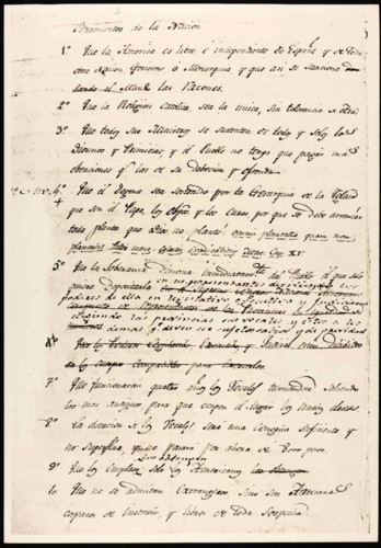 Transcripciones de documentos del Congreso de Anáhuac. Documentos Sr. Morelos.
