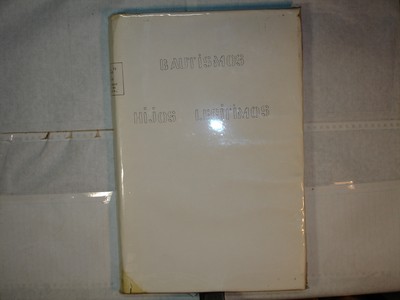 Libro de Bautizos num. 85