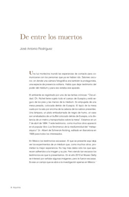 De entre los muertos