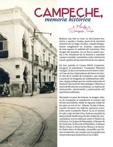 Campeche, memoria histórica 