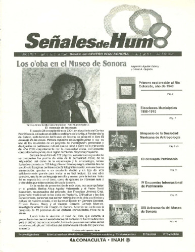Los o'oba en el Museo de Sonora