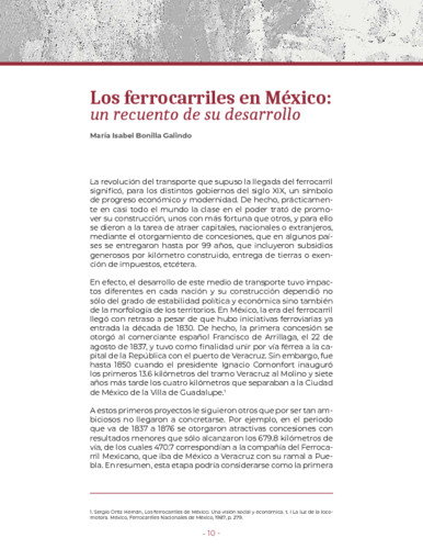 Los ferrocarriles en México: un recuento de su desarrollo