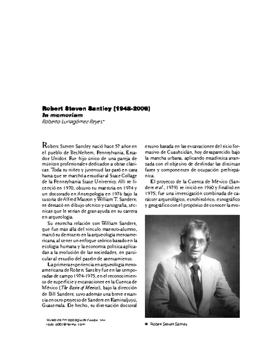 Robert Steven Santley (1948-2006) In memoriam