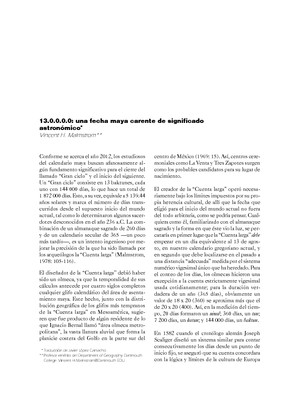 13.0.0.0.0: una fecha maya carente de significado astronómico