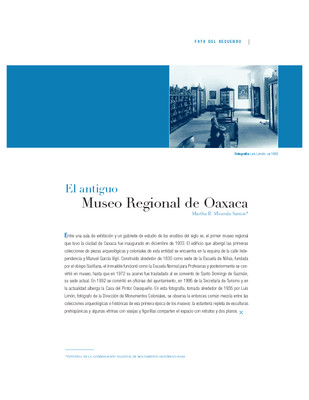 El Antiguo Museo Regional de Oaxaca