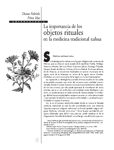 La importancia de los objetos rituales en la medicina tradicional nahua