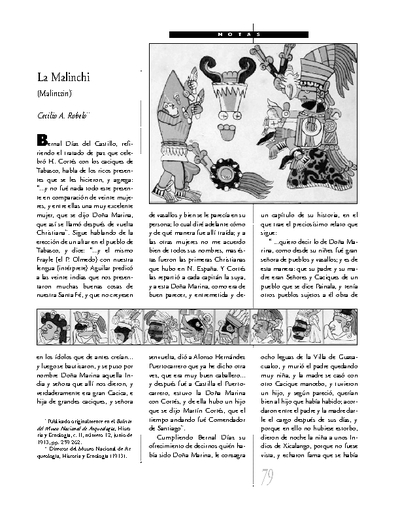 La Malinchi (Malitzin)