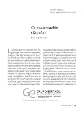 Ge-Conservación (España)