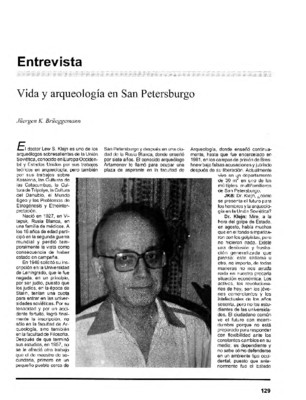 Vida y arqueología en San Petersburgo