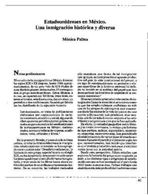 Estadounidenses en México. Una inmigración histórica y diversa