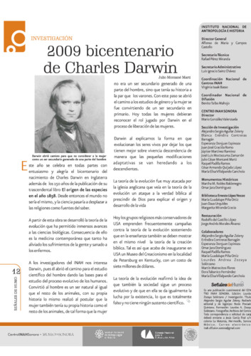 2009 bicentenario de Charles Darwin