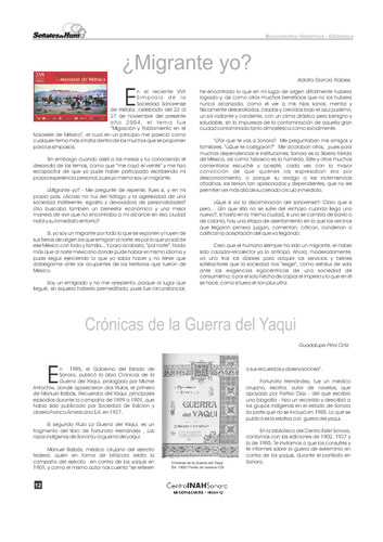 Crónicas de la Guerra del Yaqui