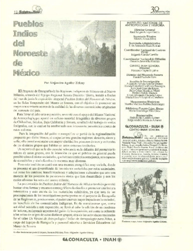 Pueblos indios del Noroeste de México