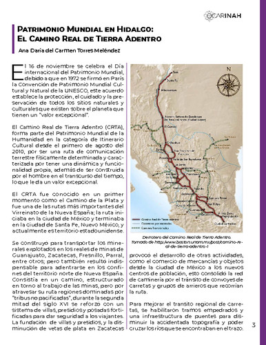 Patrimonio Mundial en Hidalgo: El Camino Real de Tierra Adentro