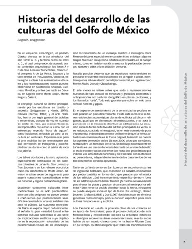 Historia del desarrollo de las culturas del Golfo de México