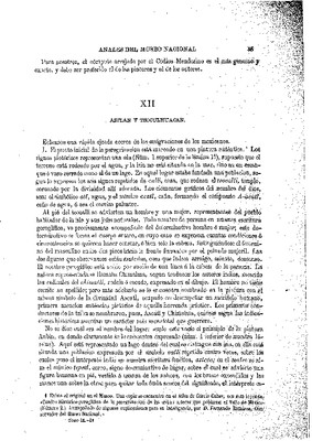 Ensayo de descifración geroglífica. XII.- Aztlán y Teoculhuacan.