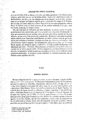 Ensayo de descifración geroglífica. VIII.- Nuestro sistema.