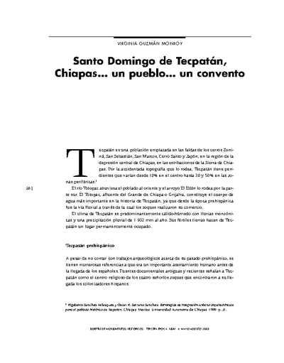 Santo Domingo de Tecpatán, Chiapas… un pueblo… un convento