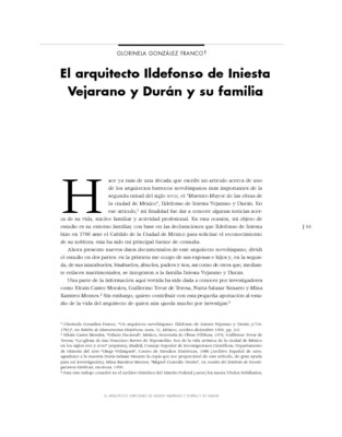 El arquitecto Ildefonso de Iñiesta Vejarano y Durán y su familia