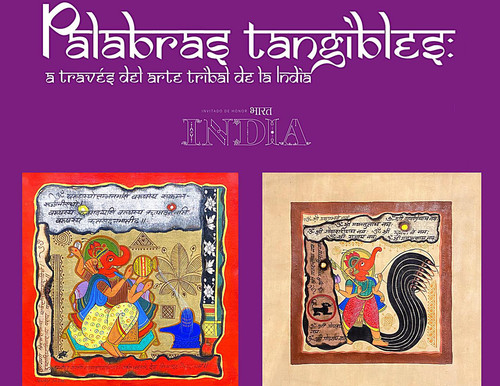 Palabras tangibles, a través del arte tribal de la India