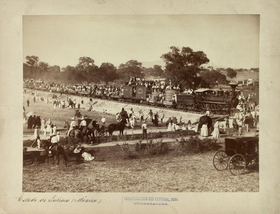 Inauguración del [Ferrocarril] Central 1888, Guadalajara