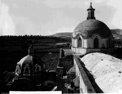 Catedral de Tlaxcala, Cúpulas y Bóvedas