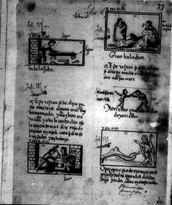 Foja 79 del códice Florentinio