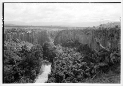 Panorámica de los prismas Basálticos