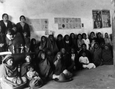 Mujeres indígenas, retrato de grupo