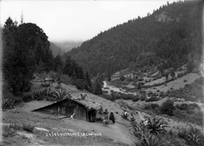 Habitantes en la Cañada de Contreras