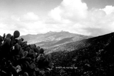 Los frailes, paisaje