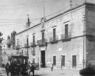 Casa del Corregidor Miguel Domínguez, fachada