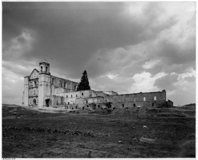 Panorámica del Convento de Santo Domingo en Yanhuitlán