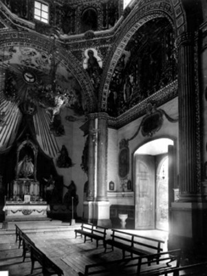 Interior de la Capilla del Rosario, vista general