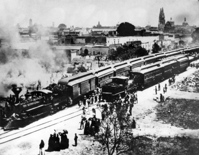 Llegada del primer ferrocarril a Guadalajara