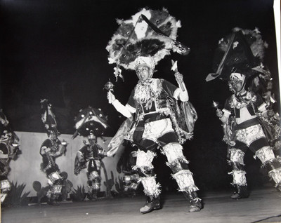 Representación de una danza tradicional
