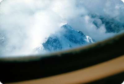 Monte nevado, paisaje