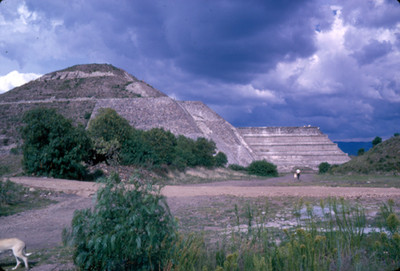 Piramide del Sol, vista parcial