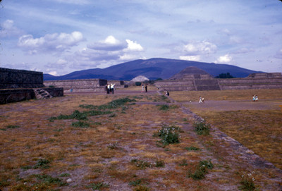 Teotihuacan, panorámica de la Ciudadela