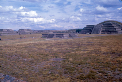 La Ciudadela en Teotihuacan, panorámica