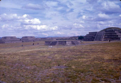 La Ciudadela, vista panorámica en Teotihuacan