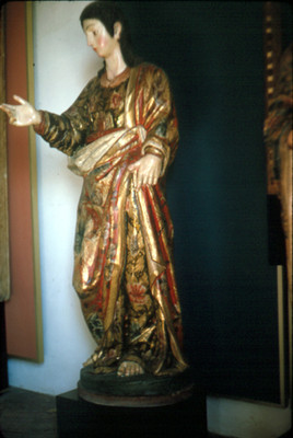 Virgen, escultura en madera policromada