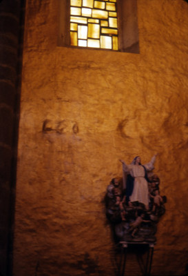 Imagen de la Virgen de la Asunción en templo