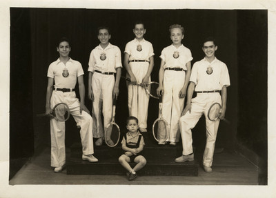 Jugadores de tenis