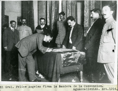 Felipe Ángeles en la Convención de Aguascalientes