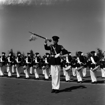 Banda de guerra en un desfile